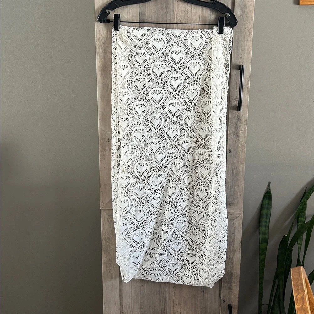 Crochet Lace scarf wrap